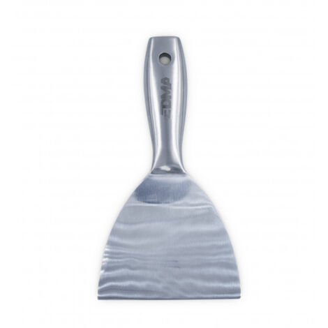 Edma – Couteau à enduire 181455 – Lame souple 120 mm en acier inoxydable – Finition miroir pour lissage parfait – Longueur 300 mm