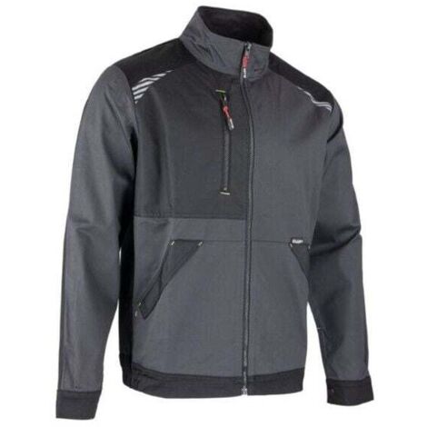 Veste de travail CYCLOPE - GRIS sombre/NOIR M - 3 (1/2)