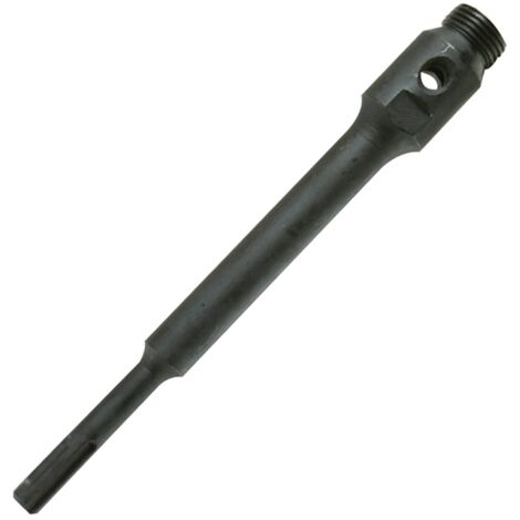 Silverline – Porte-trépan SDS+ 100 mm pour béton et pierre – Compatible trépans carbure et diamantés – Chasse-cône inclus – 793793