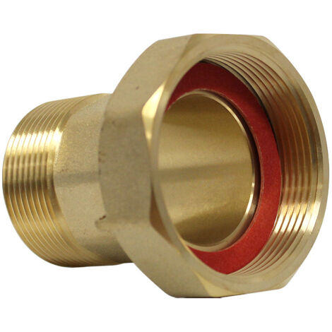 Raccord 2 pièces compteur Mâle 1"1/2 (40/49) - Ecrou Prisonnier 2" (50/60) - Arcanaute