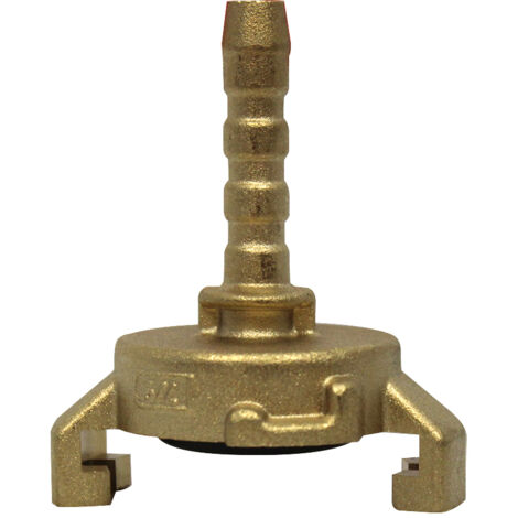 Raccord express laiton 41mm Joint NBR Cannelé à collerette - Série 2280 Ø7