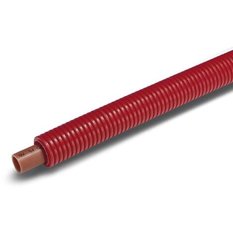 Tube PER BAO Prégainé Ø16 Rouge - 100 mètres - Barbi Blansol