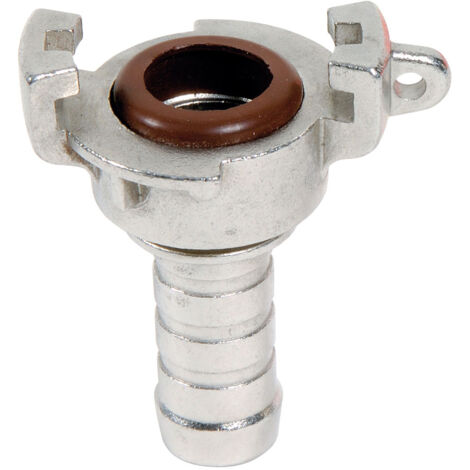 Raccord express inox joint FKM cannelé - Série 2290 Ø25 (1/2)