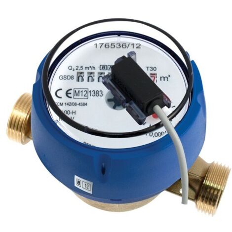 Compteur d'eau - Compteur divisionnaire à émetteur d'impulsions Calibre 20 - Eau froide - MID R160 de Sferaco