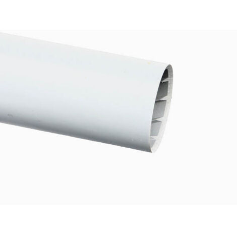 Nicoll – Tube d'évacuation PVC hélicoïdal acoustique Ø100mm – Longueur 2,6m – Réduction nuisances sonores – THA260