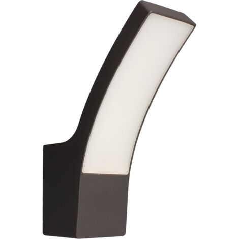 Applique extérieure LED CURVE R 10W - 1000lm - 3000K Anthracite (1/4)