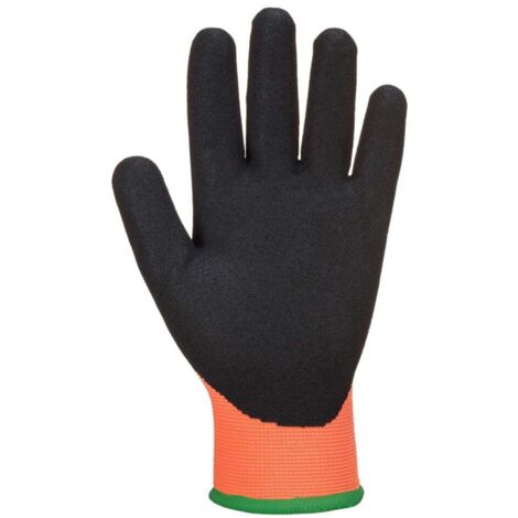 Gants Thermo Pro Ultra Orange/Noir S - Taille 7 (1/4)