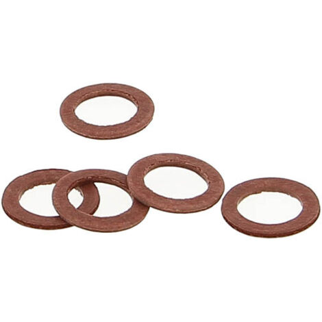 Anquier – Joints fibre pour raccord WC 15X21 – Épaisseur 1,5mm – Température jusqu'à 70°C – Boîte de 100 unités