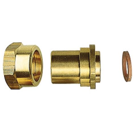 Gurtner – Raccord gaz butane propane 2 pièces 20x150 femelle – à souder cuivre Ø14 – Filetage plomberie 1/2'' – Fixation rapide (1/2)