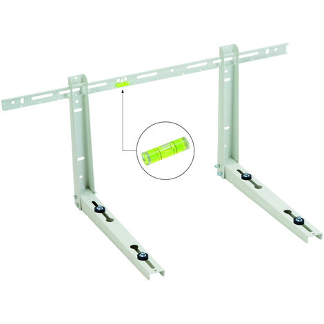 Mc Distribution – Support mural climatisation 250kg – Long bras 625mm – Largeur 1000mm – Pour installation sur murs solides