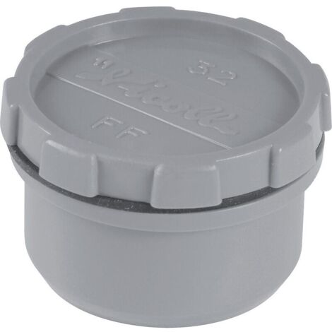 Nicoll – Trappe de visite PVC mâle Ø50 – Bouchon à coller – Accès facile pour canalisations – Pour espaces confinés (1/5)