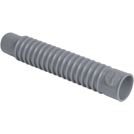 Nicoll – Raccord PVC souple mâle/femelle 40 mm – Pour évacuation eaux usées – Spécial rénovation – Usage en milieu humide