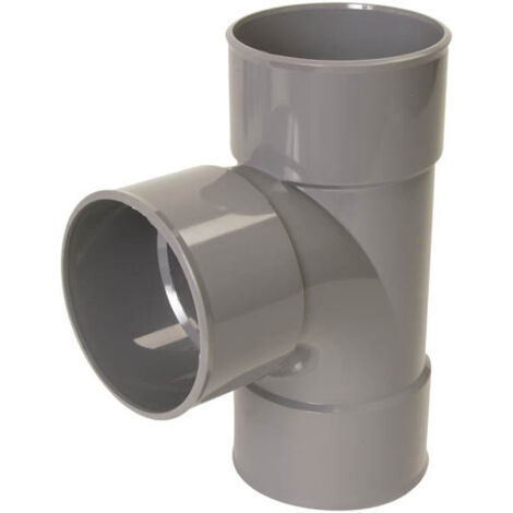 Culotte PVC évacuation Ø32 Femelle Femelle 87°30 - Nicoll