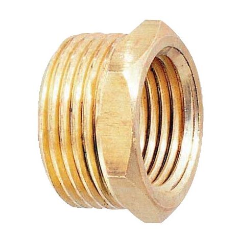 Réduction laiton simple MF 6pans - 241G M40x49 F33x42