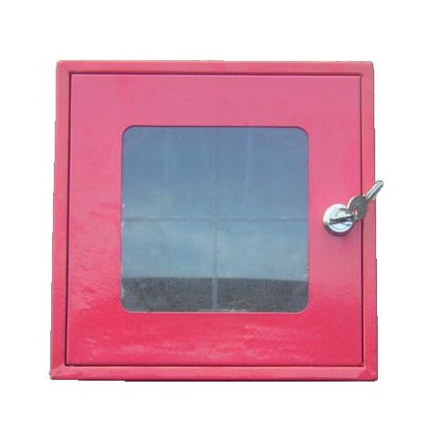 Coffret sous verre dormant pour vanne barrage gaz ou sécurité - 600x600x300 - Thermador