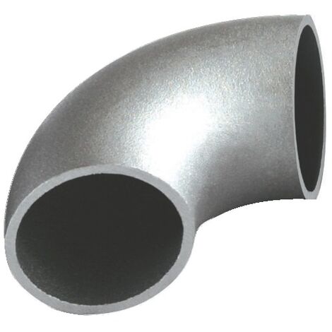 Coude 90° acier noir sans soudure – Raccord plomberie 34 mm – Connexion durable pour installations professionnelles