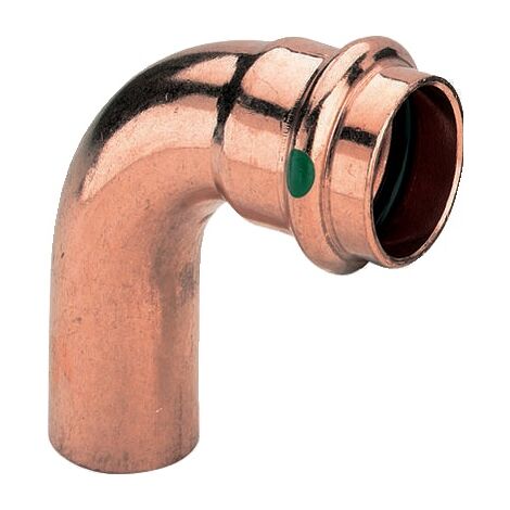 Coude cuivre 90° M/F à sertir 2461 - 90 ° - 22 mm - VIEGA