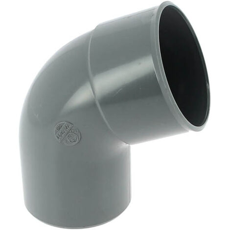 NICOLL Coude 67°30 PVC évacuation  Mâle Femelle Ø80