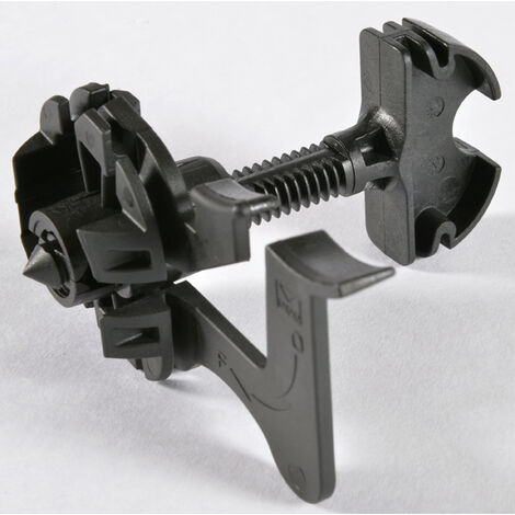 Appui intermédiaire réglable pour épaisseur de cloison 110 à 135 mm – Boîte de 50 pièces – Adapté pour cloisons en plaques de plâtre