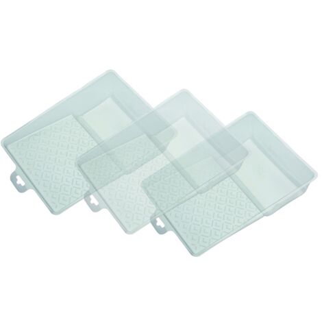 Pack de 3 recharges jetables pour bac plat à peinture - 40. 4 x 29.5 x 6.6 cm - NESPOLI