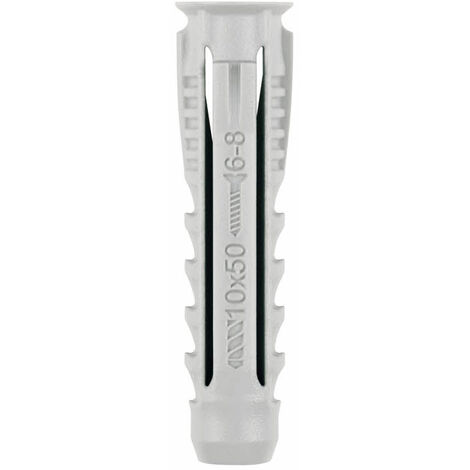 Index – Boîte de 25 bouchons nylon quadruple expansion Ø12x60mm – Fixation solide pour matériaux pleins et creux – Charge maximale élevée - tn4s12