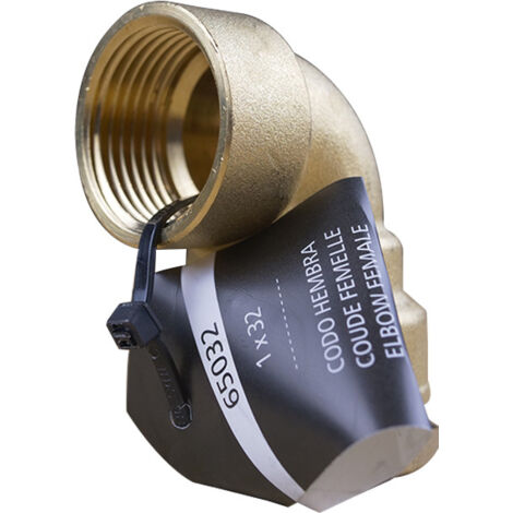 Coude laiton PEHD Ø32 Femelle 1" (26/34) - ACS 16 Bar - Arco (1/3)