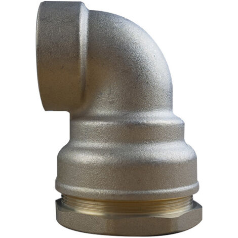 Coude laiton PEHD Ø50 Femelle 1-1/2" (40/49) - ACS 16 Bar - Arco (1/4)