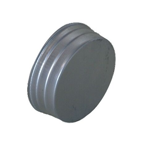 Atlantic – Bouchon galva mâle/femelle Ø160 mm – Raccord VMC double flux – Pour réseaux de ventilation – Gestion optimale de l'air