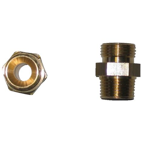 Raccord laiton M3/8 RTS M3/8 PLAT