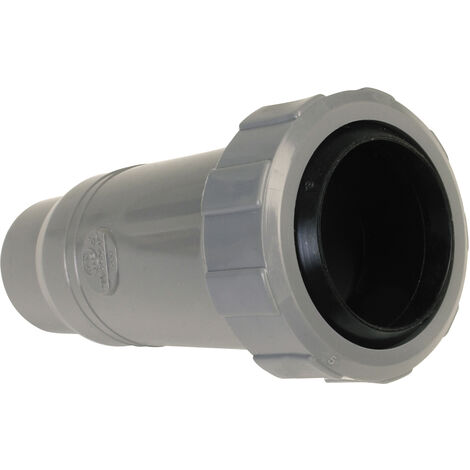 Nicoll – Manchon de dilatation vertical PVC Ø32 mm – Joint élastomère démontable – Installation sécurisée – Pour réseaux en PVC