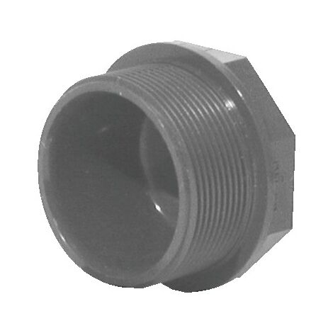 Bouchon PVC pression à visser M 40x49