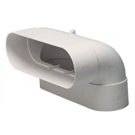 Aldes – Raccord mixte droit en PVC 40 x 100 mm – Diamètre 80 mm – Résistance au feu M4 – Faibles pertes de charge – 11023978