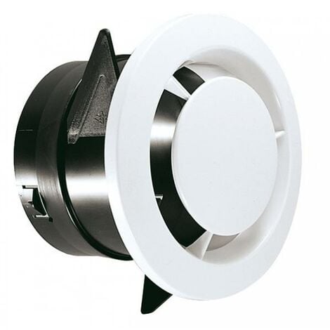 Bouche d'extraction fixe VMC double flux / simple flux Ø80