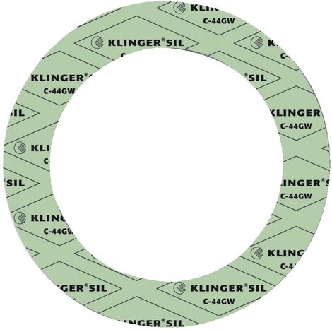 Joint aramide pour bride Klingersil c-44gw - gaz et alimentaire - ep2mm Ø40 - 92x49