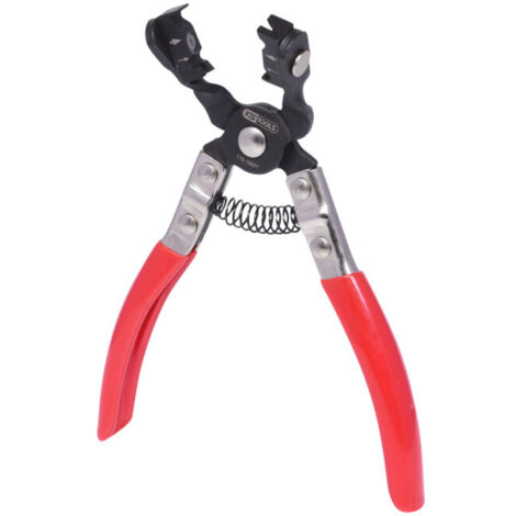 Kstools – Pince à collier 200mm – Acier chrome-molybdène extra-fin – Tête inclinée à 45° pour espaces restreints – Compatible colliers Click, Click-R, Cobra