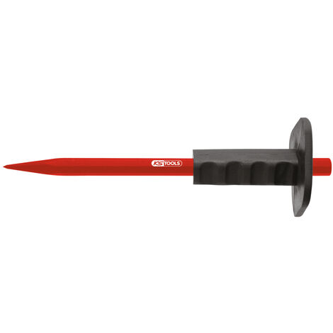 KS Tools - Pointerolle de maçon corps octogonal - Poignée pare-coups - Ø16 mm - L.250 mm - 156.0515