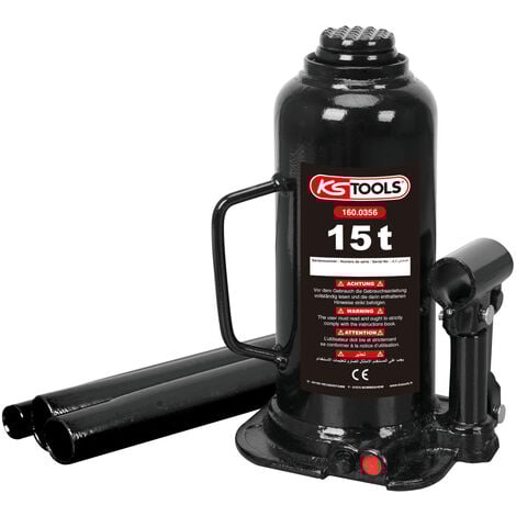 Crics bouteille hydrauliques 15 tonnes