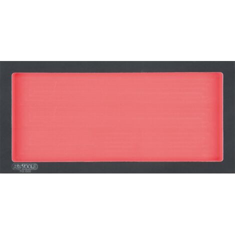Kstools – Module vide 1/3 pour servante d'atelier – Compartiment unique – Mousse imputrescible pour protection outils – Installation facile