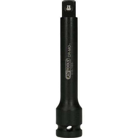 Ks Tools – Rallonge à chocs 1/2' – Longueur 125mm – Acier chrome-molybdène – Normes DIN 3121 et ISO 1174 – Connexion sécurisée