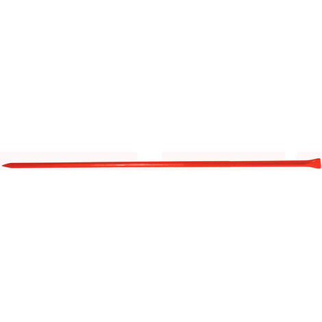 Ks Tools – Barre à mine octogonale 1250 mm en acier – Durable pour travaux de construction et démolition – Prise en main confortable