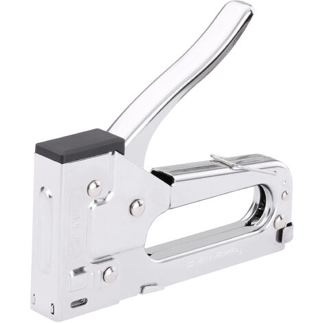 Stanley – Agrafeuse manuelle TR45 – Longueur agrafes 6 à 14 mm – Poignée ergonomique – Chargement rapide – Pour bois dur et teck - 6-TR45 (1/7)