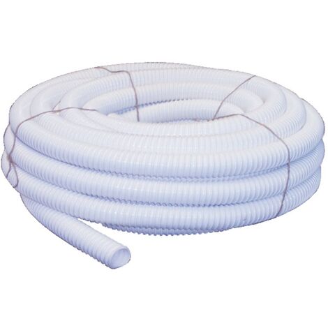 Tube de vidange souple annelé en PVC - Rouleau de 20m (1/8)