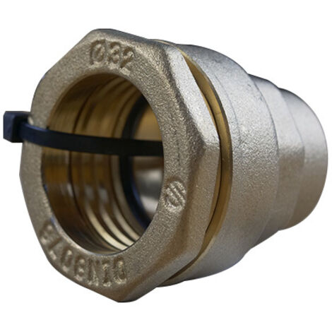 Manchon laiton droit PEHD Ø32 Femelle 3/4" (20/27) - ACS 16 Bar - Arco (1/3)