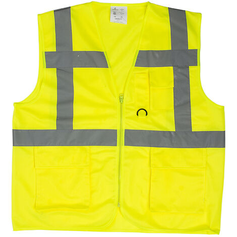 Gilet de travail d'été sans manche YARD - Jaune Fluo 2XL - 56/58 (1/3)