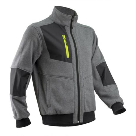 Veste de travail molleton MIKAN - Gris M - 44/46 (1/4)