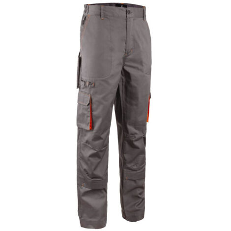 Pantalon de travail NAVY/PADDOCK II Gris 5XL - FR (64/66) (1/2)