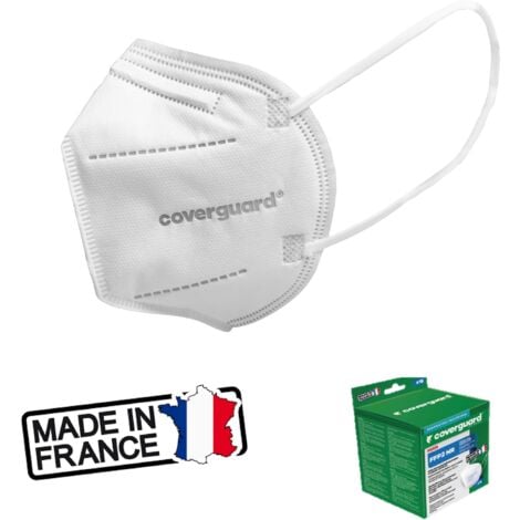 Boite de 10 - Masques antipoussieres jetables FFP3 jetables