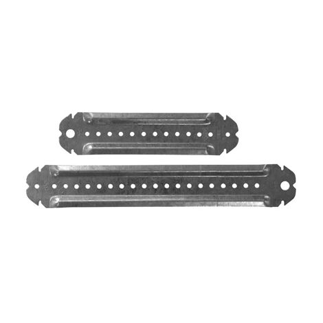 Boite de 50 suspentes en acier galvanisé - fixation plafond et placo - pour fourrures F45 et F47 Longueur 300mm