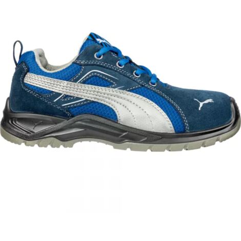 PUMA Omni Blue Low SRC 643610-40 Chaussures de sécurité S1P Pointure (EU): 40 bleu, argent 1 pc(s) S115761