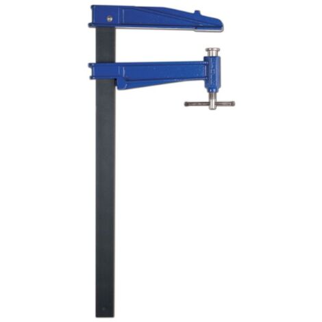 Serre-joint grande saillie modèle S - tige 40 x 10 mm saillie 22 cm Capacité de serrage : 100 cm